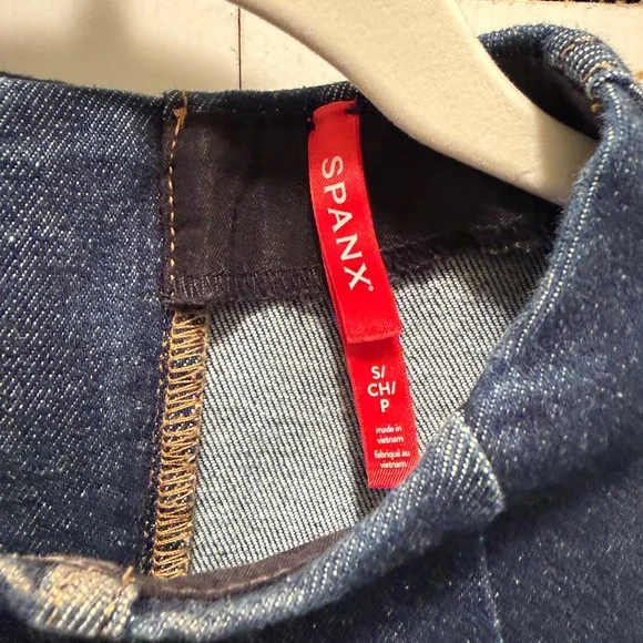 Spanx Denim Seamed Shift Dress - Picture 3 of 7